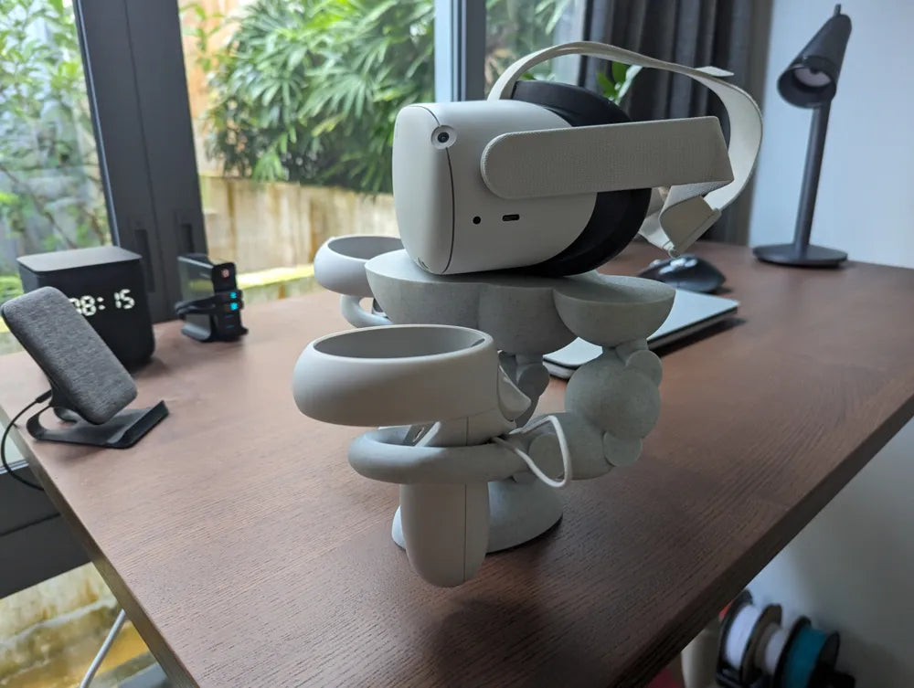 VR DOCK 01 — Soporte para Visor VR y Mandos
