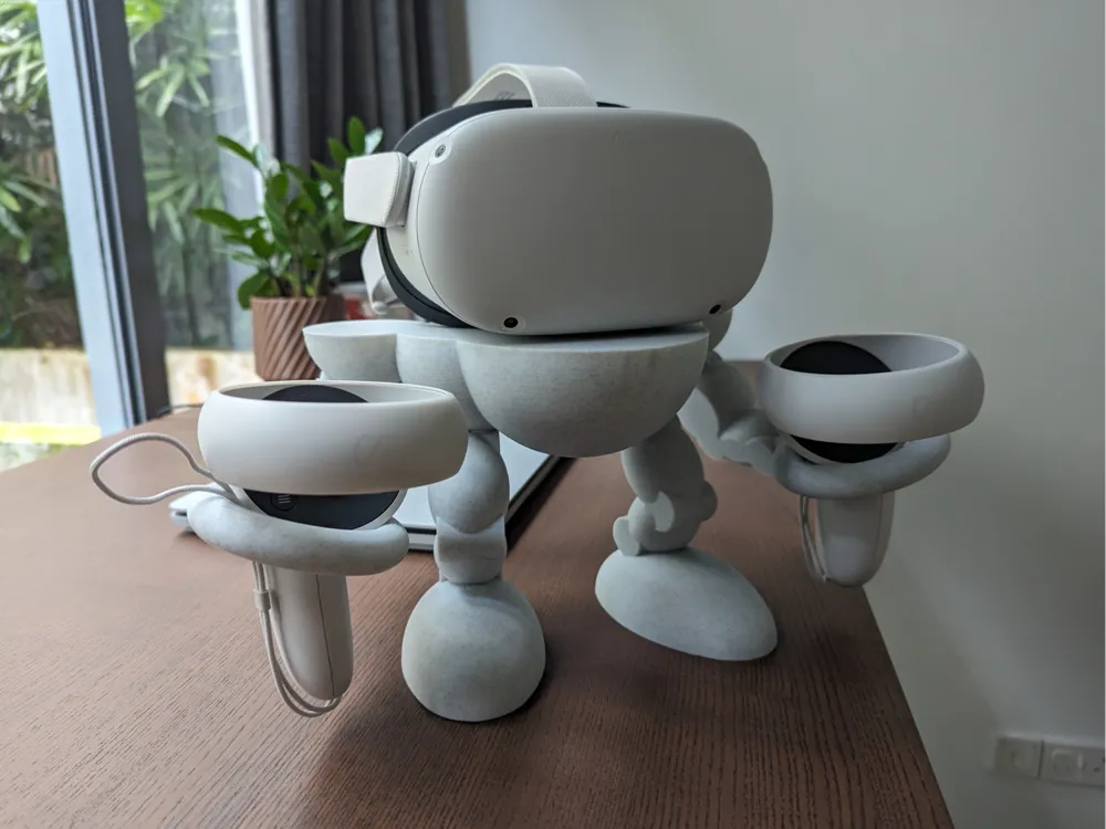 VR DOCK 01 — Soporte para Visor VR y Mandos