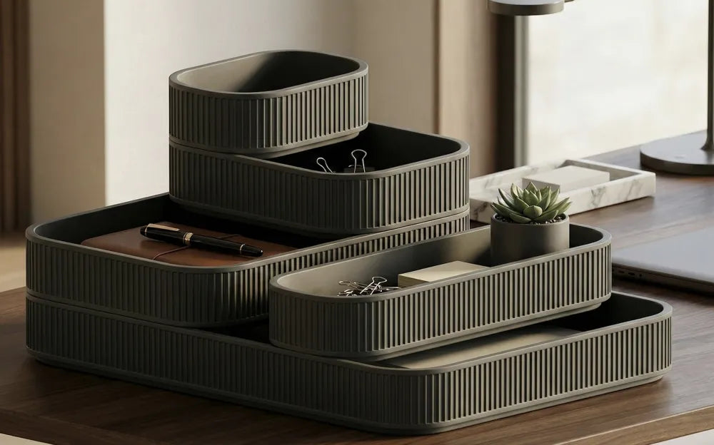 Organizador Modular Apilable · 3 piezas